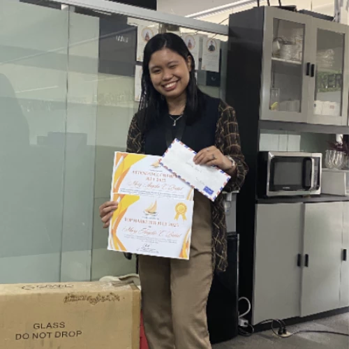 July 2025 Attendance Champion image.